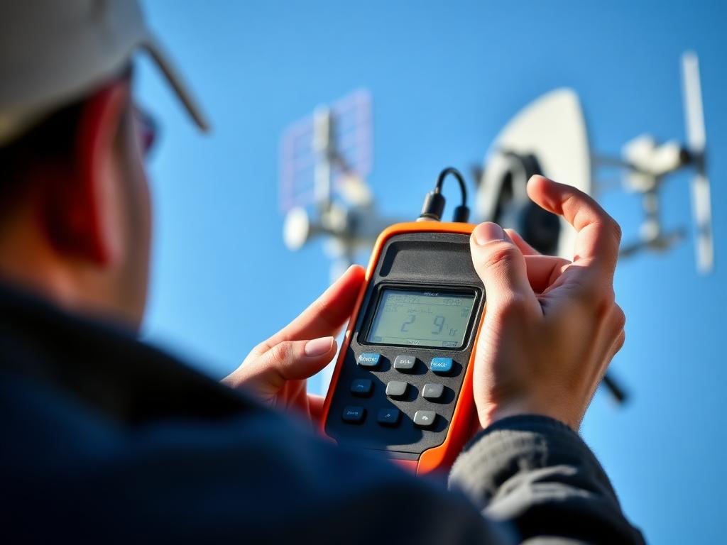 Signal strength testing